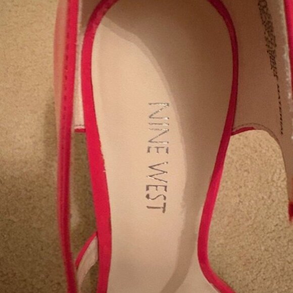 Nine West Pink Patent Sandal - Picture 5 of 6